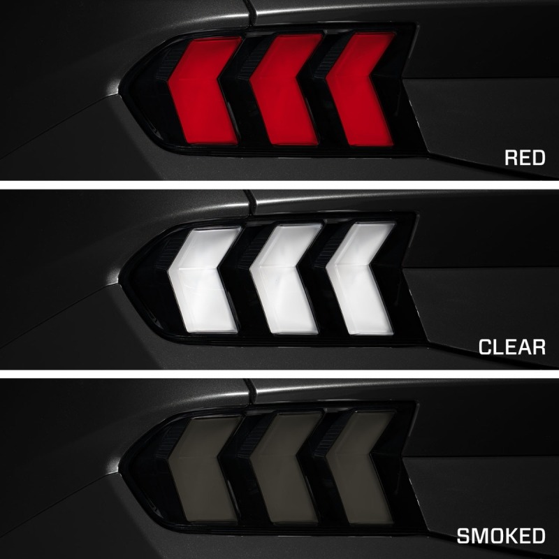 Ford Mustang Tail Lights - Rear - FORM Lighting - Sequential LED - `15-`23
